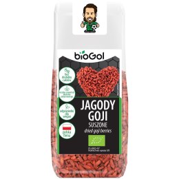 JAGODY GOJI SUSZONE BIO 100 g - BIOGOL BIOGOL (przekąski bez cukru, produkty śniadaniowe)