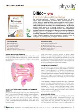 KAPSUŁKI NA ODBUDOWĘ FLORY JELIT (BIFIDO+ PRO) 30 szt. - PHYSALIS PHYSALIS (olejki eteryczne, suplementy)