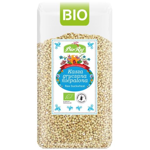 KASZA GRYCZANA NIEPALONA BEZGLUTENOWA BIO (POLSKA) 500 g - BIO RAJ BIO RAJ (100 % z Polski)