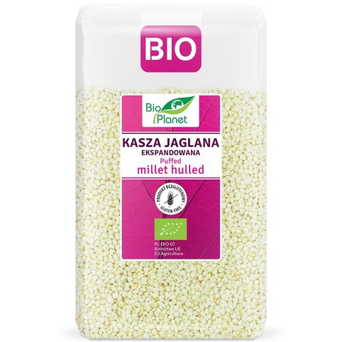 KASZA JAGLANA EKSPANDOWANA BEZGLUTENOWA BIO 150 g - BIO PLANET BIO PLANET - seria RÓŻOWA (płatki, otręby, musli)
