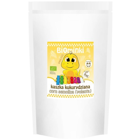 KASZKA KUKURYDZIANA BEZ DODATKU CUKRÓW BIO 500 g - BIOMINKI BIOMINKI (przekąski dla dzieci, kaszki)