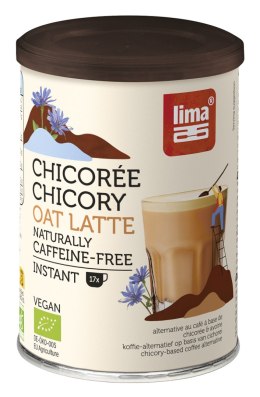 KAWA ZBOŻOWA INSTANT OWSIANA Z CYKORIĄ LATTE BIO 100 g - LIMA LIMA (sosy sojowe, kawy zbożowe)