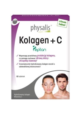 KOLAGEN RYBI + WITAMINA C 60 TABLETEK - PHYSALIS PHYSALIS (olejki eteryczne, suplementy)
