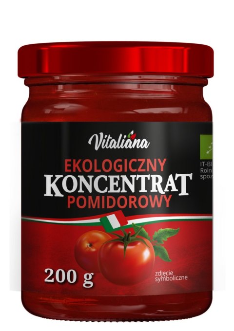KONCENTRAT POMIDOROWY 22 % BIO 200 g - VITALIANA VITALIANA (włoskie produkty)
