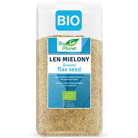 LEN MIELONY BIO 250 g - BIO PLANET BIO PLANET - seria NIEBIESKA (ryże, kasze, ziarna)
