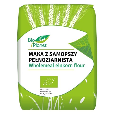 MĄKA Z SAMOPSZY PEŁNOZIARNISTA BIO 1 kg - BIO PLANET BIO PLANET - seria MĄKI I SKROBIE