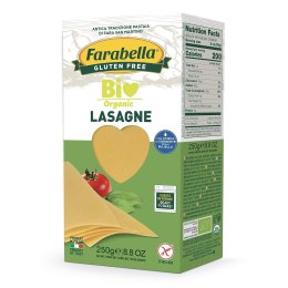MAKARON (KUKURYDZIANO - RYŻOWY) LASAGNE BEZGLUTENOWY BIO 250 g - FARABELLA FARABELLA (makarony)