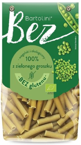 MAKARON PROTEINOWY (Z GROSZKU ZIELONEGO) RURKA BEZGLUTENOWY BIO 250 g - BARTOLINI BARTOLINI (makarony)