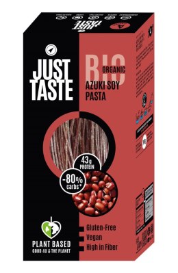 MAKARON PROTEINOWY (Z SOI I FASOLI CZERWONEJ ADZUKI) SPAGHETTI BEZGLUTENOWY BIO 250 g - JUST TASTE JUST TASTE (makarony)