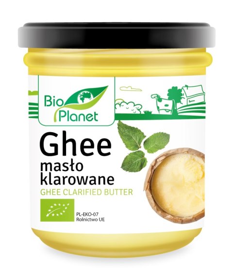 MASŁO KLAROWANE GHEE BIO 250 g (263 ml) - BIO PLANET BIO PLANET - seria INNE