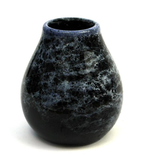 MATERO CERAMICZNE MARMOL BLUE 350 ml - YERBA MATE GREEN ORGANIC YERBA MATE GREEN (yerba mate)