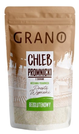 MIESZANKA DO WYPIEKU CHLEBA PROMNICKIEGO Z ZIARNAMI BEZGLUTENOWA 500 g - GRANO GRANO (mieszanki do wypieków)