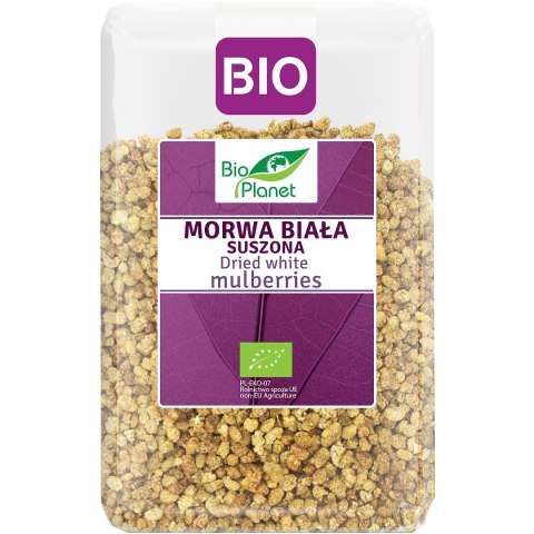 MORWA BIAŁA SUSZONA BIO 1 kg - BIO PLANET BIO PLANET - seria FIOLETOWA (owoce suszone)