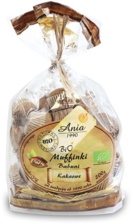 MUFFINKI BABUNI KAKAOWE BIO 200 g - BIO ANIA BIO ANIA (ciastka, muffiny, wafle)