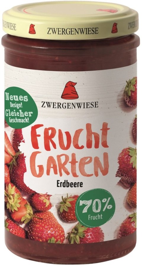 MUS TRUSKAWKOWY (70 % OWOCÓW) BEZGLUTENOWY BIO 225 g - ZWERGENWIESE ZWERGENWIESE (pasty, musy, sosy)