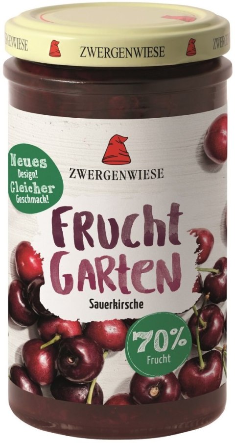 MUS WIŚNIOWY (70 % OWOCÓW) BEZGLUTENOWY BIO 225 g - ZWERGENWIESE ZWERGENWIESE (pasty, musy, sosy)