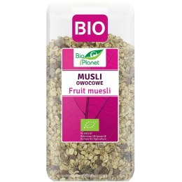 MUSLI OWOCOWE BIO 300 g - BIO PLANET BIO PLANET - seria RÓŻOWA (płatki, otręby, musli)