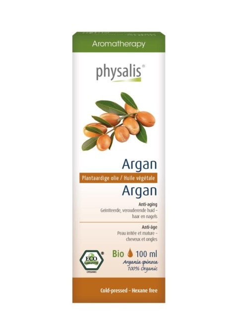 OLEJEK KOSMETYCZNY ARGANOWY ECO 100 ml - PHYSALIS PHYSALIS (olejki eteryczne, suplementy)