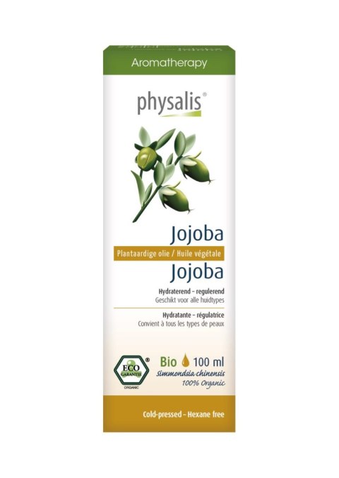OLEJEK KOSMETYCZNY JOJOBA ECO 100 ml - PHYSALIS PHYSALIS (olejki eteryczne, suplementy)
