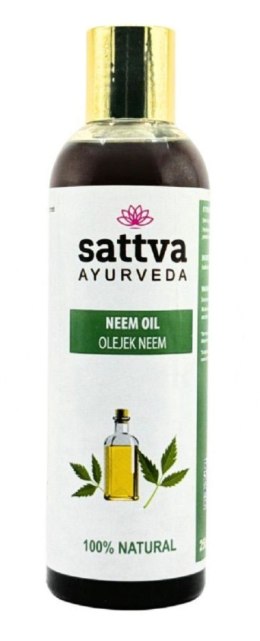 OLEJEK KOSMETYCZNY NEEM 250 ml - SATTVA (AYURVEDA) SATTVA (kosmetyki ajurwedyjskie, kadzidełka)