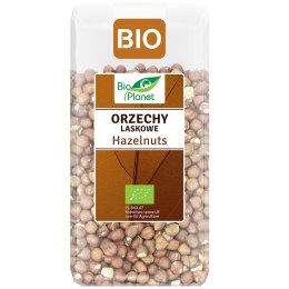 ORZECHY LASKOWE BIO 350 g - BIO PLANET BIO PLANET - seria BRĄZOWA (orzechy i pestki)