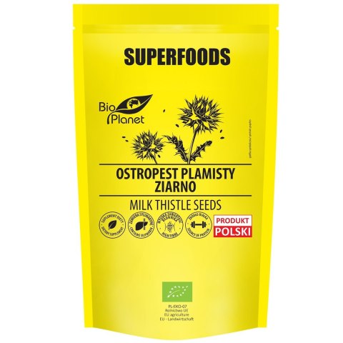OSTROPEST PLAMISTY ZIARNO BIO 200 g - BIO PLANET SUPERFOODS BIO PLANET - seria SUPERFOODS
