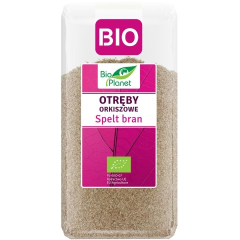 OTRĘBY ORKISZOWE BIO 150 g - BIO PLANET BIO PLANET - seria RÓŻOWA (płatki, otręby, musli)
