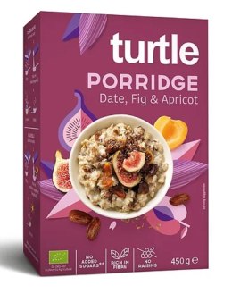 OWSIANKA Z SUSZONYMI OWOCAMI BEZ DODATKU CUKRÓW BIO 450 g - TURTLE TURTLE (owsianki, płatki)