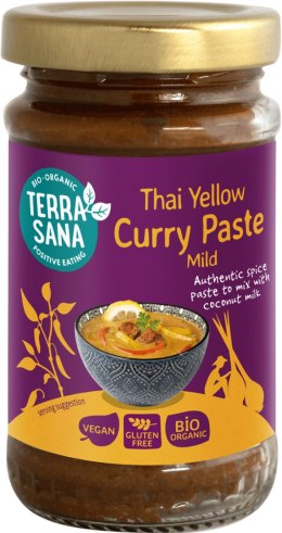 PASTA CURRY TAJSKA BEZGLUTENOWA BIO 120 g - TERRASANA TERRASANA (kremy, makarony, sosy sojowe, inne)