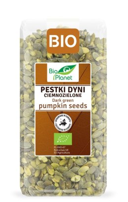 PESTKI DYNI CIEMNOZIELONE (UPRAWIANE W EUROPIE) BIO 350 g - BIO PLANET BIO PLANET - seria BRĄZOWA (orzechy i pestki)