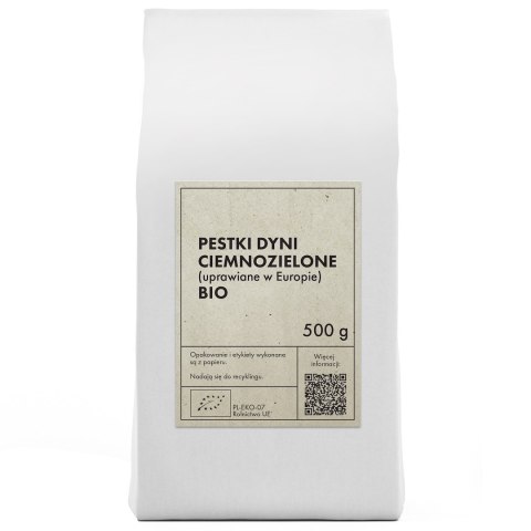 PESTKI DYNI CIEMNOZIELONE (UPRAWIANE W EUROPIE) BIO 500 g - THE PLANET THE PLANET (Zakupy przyjazne Ziemi)