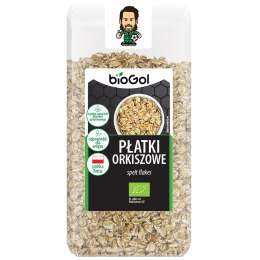 PŁATKI ORKISZOWE BIO 300 g - BIOGOL BIOGOL (przekąski bez cukru, produkty śniadaniowe)