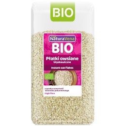 PŁATKI OWSIANE BŁYSKAWICZNE BIO 300 g - NATURAVENA NATURAVENA