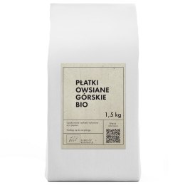 PŁATKI OWSIANE GÓRSKIE BIO 1,5 kg - THE PLANET THE PLANET (Zakupy przyjazne Ziemi)