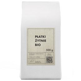 PŁATKI ŻYTNIE BIO 500 g - THE PLANET THE PLANET (Zakupy przyjazne Ziemi)