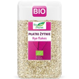 PŁATKI ŻYTNIE BIO 600 g - BIO PLANET BIO PLANET - seria RÓŻOWA (płatki, otręby, musli)