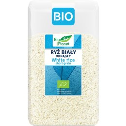 RYŻ BIAŁY OKRĄGŁY BIO 1 kg - BIO PLANET BIO PLANET - seria NIEBIESKA (ryże, kasze, ziarna)