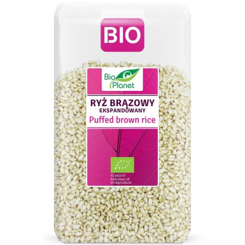 RYŻ BRĄZOWY EKSPANDOWANY BIO 150 g - BIO PLANET BIO PLANET - seria RÓŻOWA (płatki, otręby, musli)