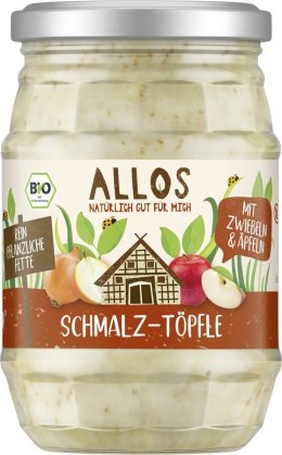 SMALCZYK WEGAŃSKI Z CEBULĄ I JABŁKIEM BEZGLUTENOWY BIO 250 g - ALLOS ALLOS (musy, musli, chałwa, syrop z agawy)