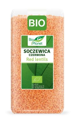SOCZEWICA CZERWONA BIO 500 g - BIO PLANET BIO PLANET - seria ZIELONA (strączkowe)