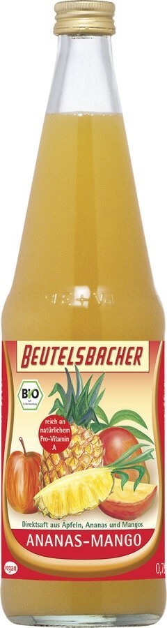 SOK JABŁKO - ANANAS - MANGO NFC BIO 700 ml - BEUTELSBACHER BEUTELSBACHER (soki, napoje, ocet jabłkowy)