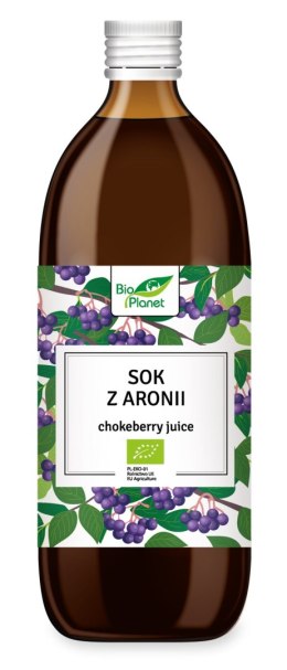 SOK Z ARONII NFC BIO 500 ml - BIO PLANET BIO PLANET - seria SOKI I ZAKWASY