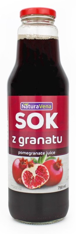 SOK Z GRANATU 100 % 750 ml - NATURAVENA NATURAVENA