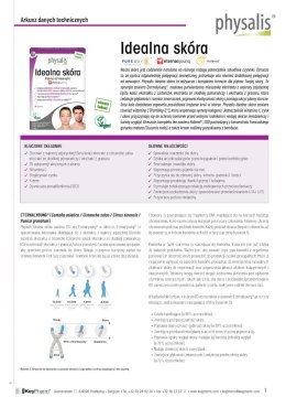 TABLETKI NA POPRAWĘ KONDYCJI SKÓRY 30 szt.- PHYSALIS PHYSALIS (olejki eteryczne, suplementy)