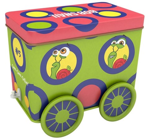 WAGON: PRZEKĄSKI I GALARETKI OWOCOWE Z ZABAWKĄ I NAKLEJKĄ BEZ DODATKU CUKRÓW BEZGLUTENOWE 107 g - BOB SNAIL (PRODUKT SEZONOWY) BOB SNAIL (przekąski owocowe)