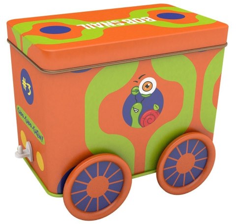 WAGON: PRZEKĄSKI I GALARETKI OWOCOWE Z ZABAWKĄ I NAKLEJKĄ BEZ DODATKU CUKRÓW BEZGLUTENOWE 107 g - BOB SNAIL (PRODUKT SEZONOWY) BOB SNAIL (przekąski owocowe)