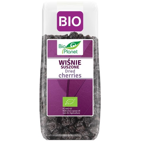 WIŚNIE SUSZONE BIO 100 g - BIO PLANET BIO PLANET - seria FIOLETOWA (owoce suszone)