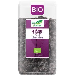 WIŚNIE SUSZONE BIO 400 g - BIO PLANET BIO PLANET - seria FIOLETOWA (owoce suszone)