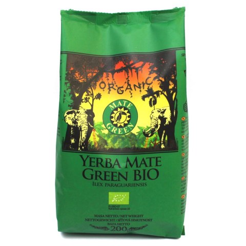 YERBA MATE GREEN BIO 200 g - YERBA MATE GREEN ORGANIC YERBA MATE GREEN (yerba mate)