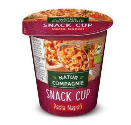 ZUPA W KUBKU Z MAKARONEM I SOSEM POMIDOROWYM NAPOLI BEZ DODATKU CUKRÓW BIO 59 g - NATUR COMPAGNIE NATUR COMPAGNIE (buliony, kostki rosołowe)